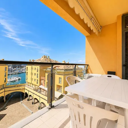 La Terrazza Sul Porticciolo Aeroporto A Piedi Γένοβα
